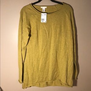 Mustard yellow sweater