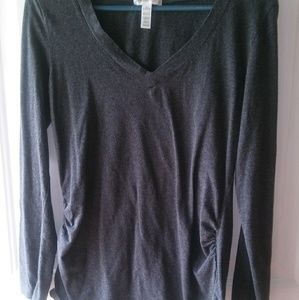 Long sleeve maternity shirt XL
