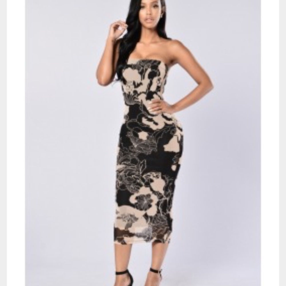 FASHION NOVA SECRET GARDEN DRESS ✨