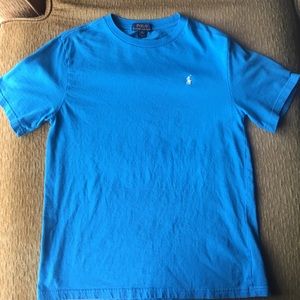 Blue and white POLO shirt!!