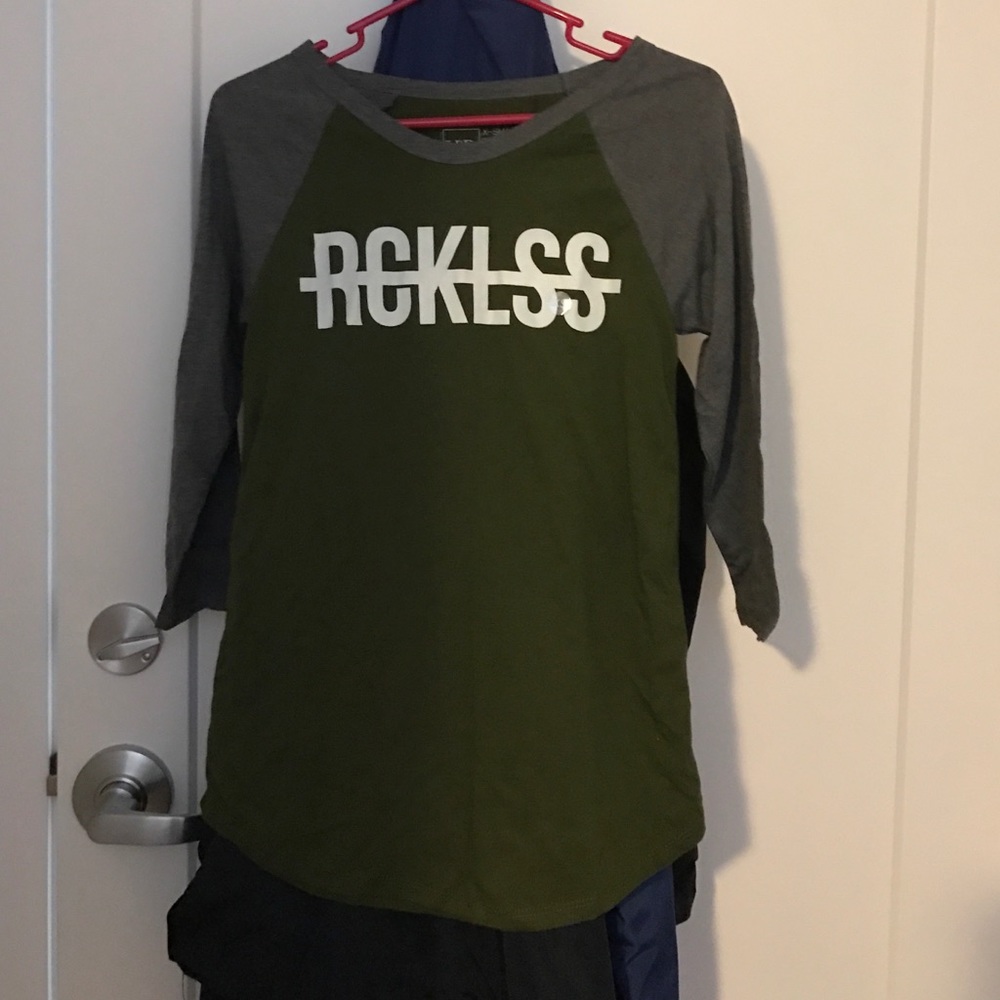 Young and Reckless Baseball tee
