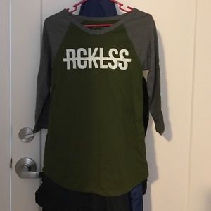 Young and Reckless Baseball tee