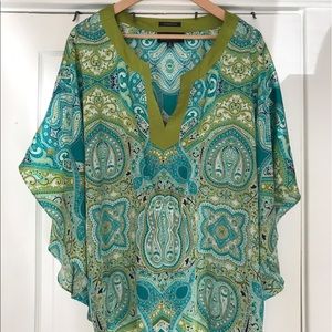 Jones New York Cape Sleeve Top