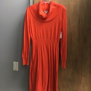 Orange Old Navy dress