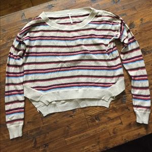 Free People comfy striped sweater