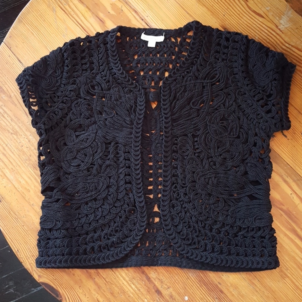 Coldwater Creek short sleeve sweater