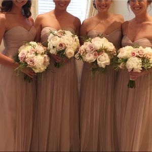 Wtoo "Latte" bridesmaid dress