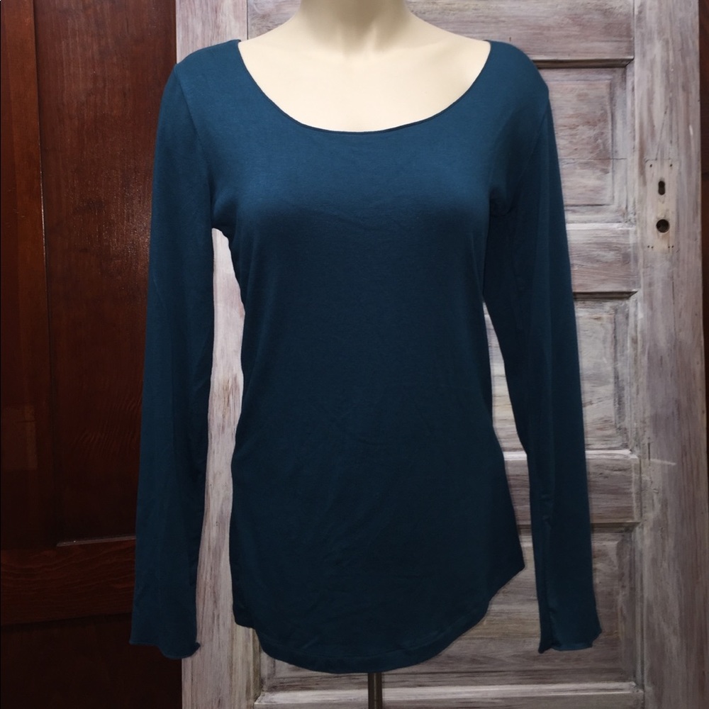 Teal Long Sleeve Top