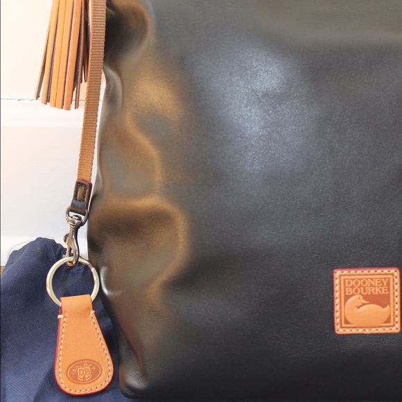 Dooney and Burke black leather hobo + wallet - Picture 5 of 5