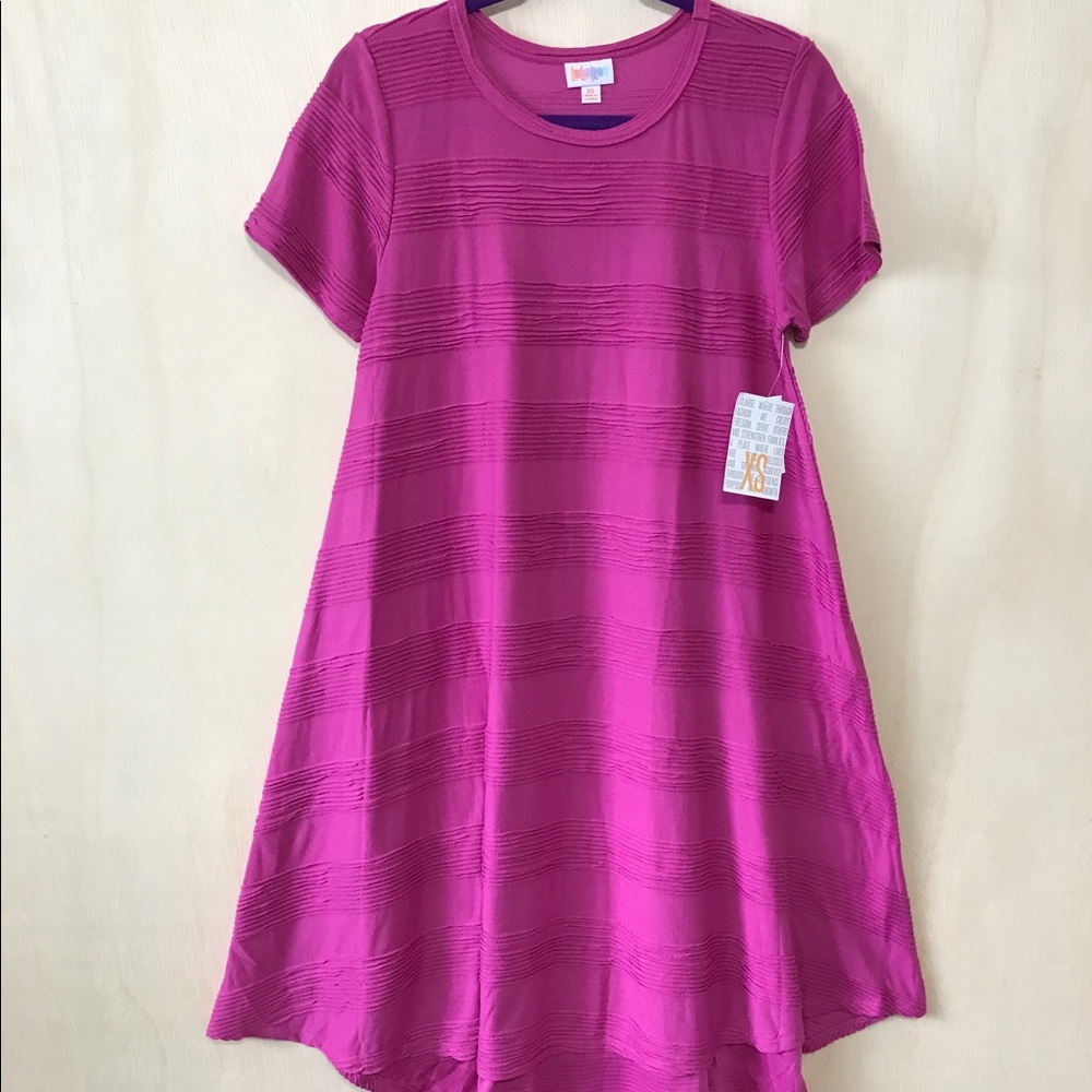 NWT LuLaRoe Carly XS Bubble Gum Pink