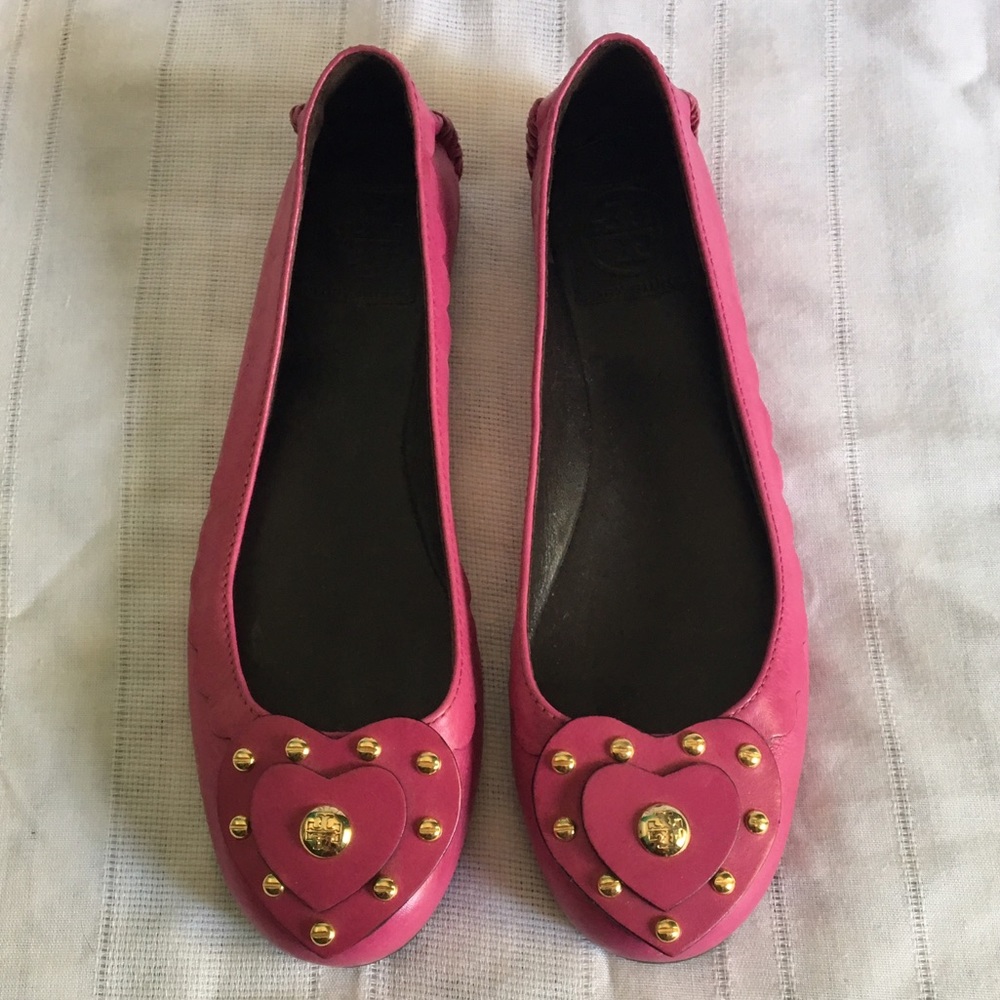 Tory Burch Pink Flats