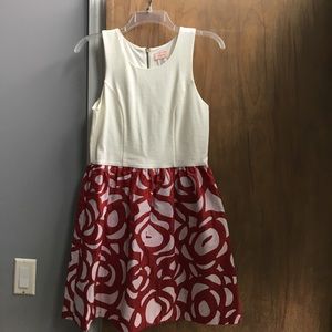 Sleeveless floral dress