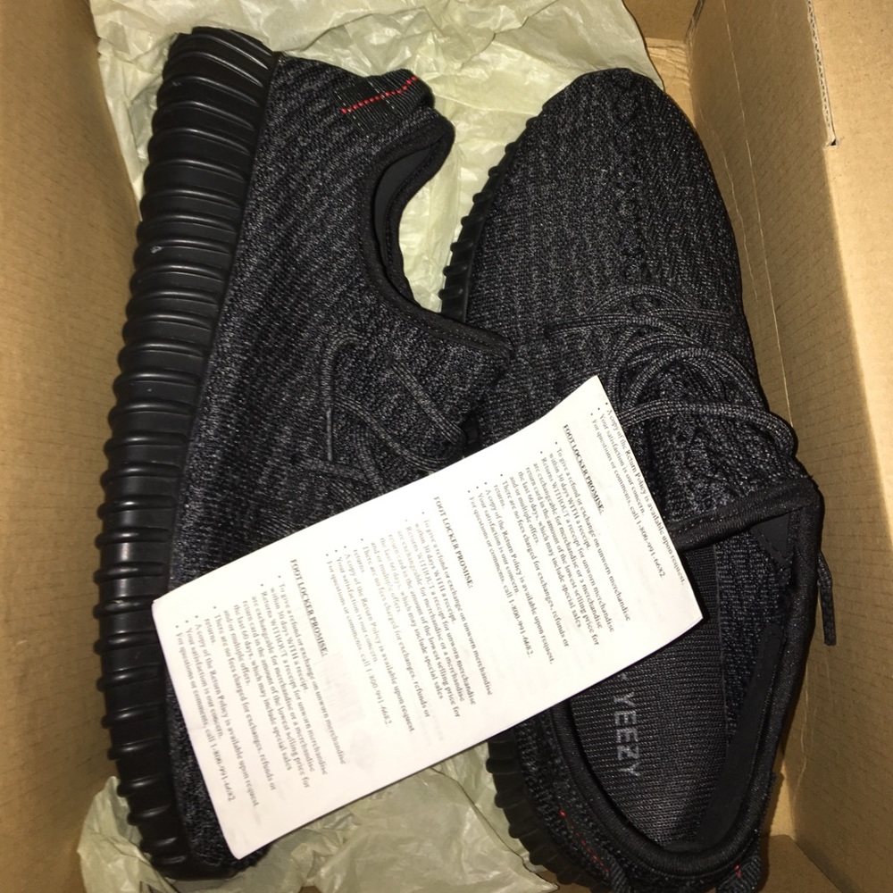 Black pirate yeezy 350