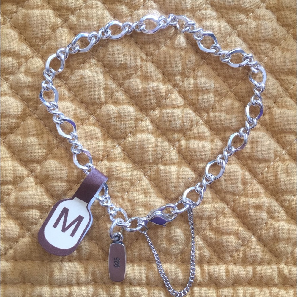 James Avery medium twist charm bracelet NWT
