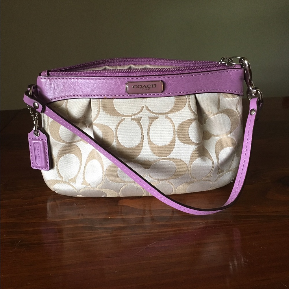 Coach wristlet