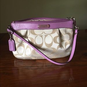 Coach wristlet