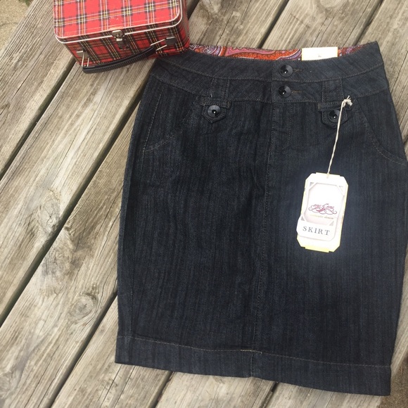 one5one denim skirt