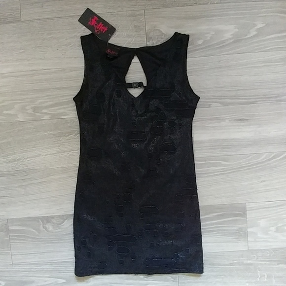 Folter Dresses & Skirts - New Punk Distressed Steampunk Open Back Dress