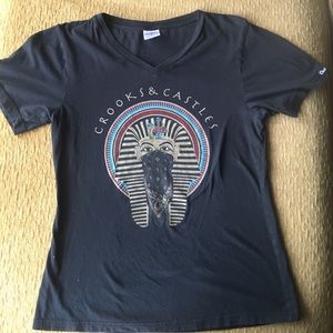 ZUMIEZ crooks and castle brand tee