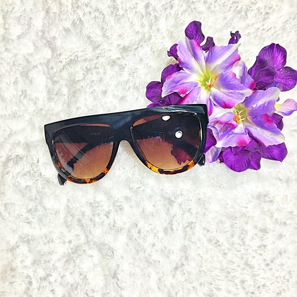 Vintage Oversized Shadow Flat Top Aviators - Picture 2 of 3