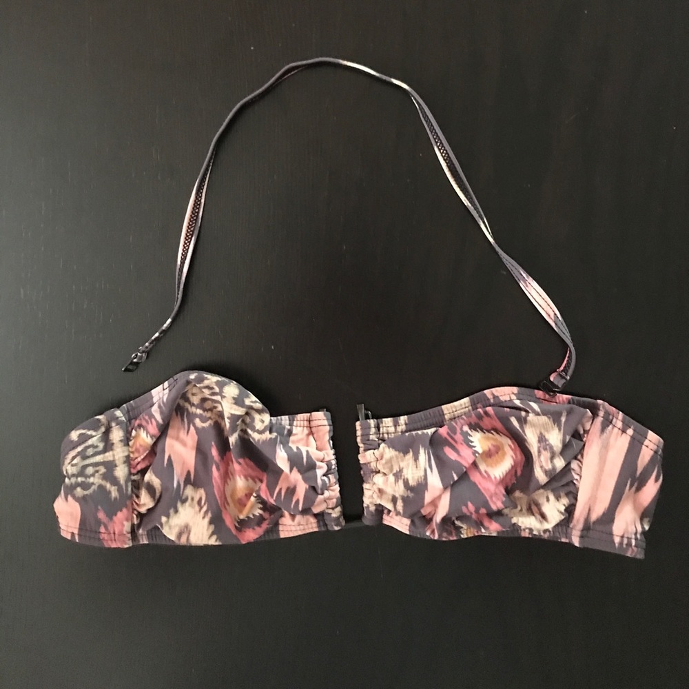 All saints bandeau bikini top