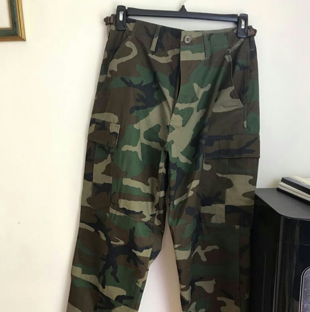 Woodland camoflauge pants