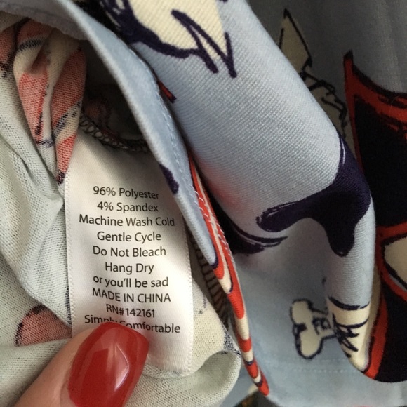 NWT lularoe Americana Randy - Picture 2 of 2