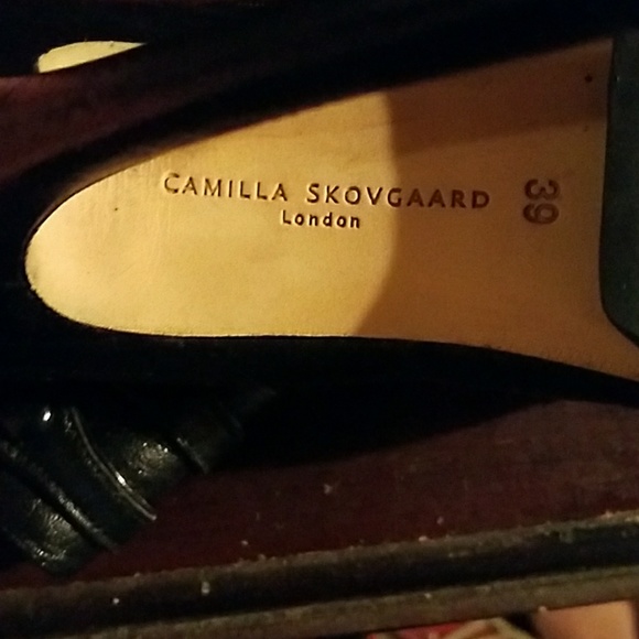*RARE* Camilka Skovgaard Lambskin Leather booties