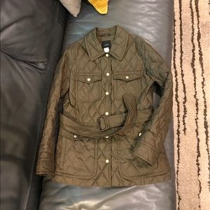 Jcrew Quilted Field Jacket S