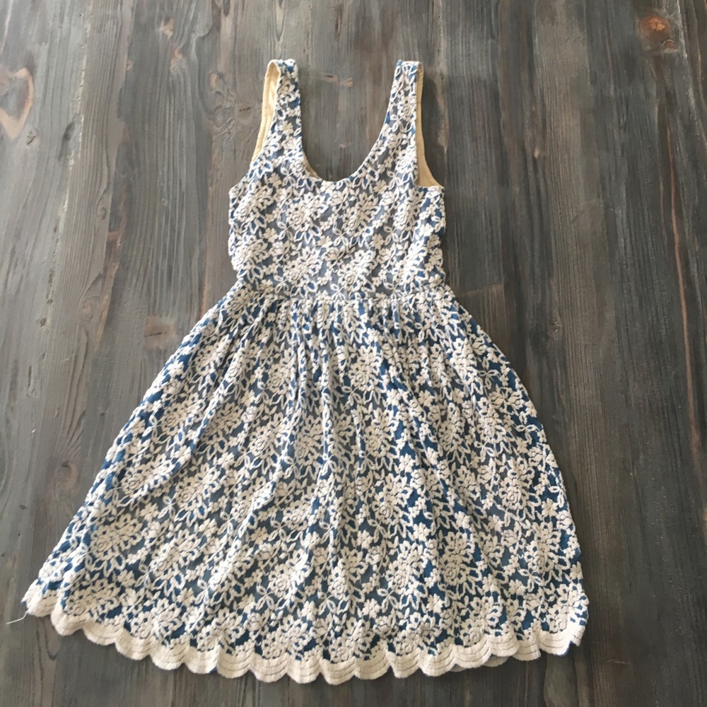 Blue and white  Audrey3+1 dress