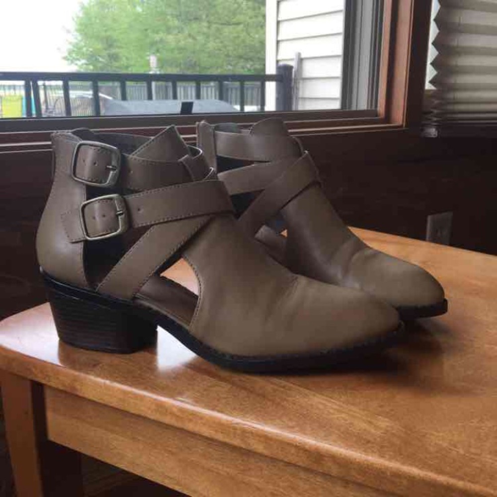 Tan Booties