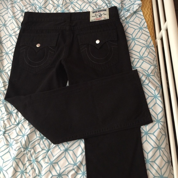 Black True Religion Jeans - Picture 1 of 1