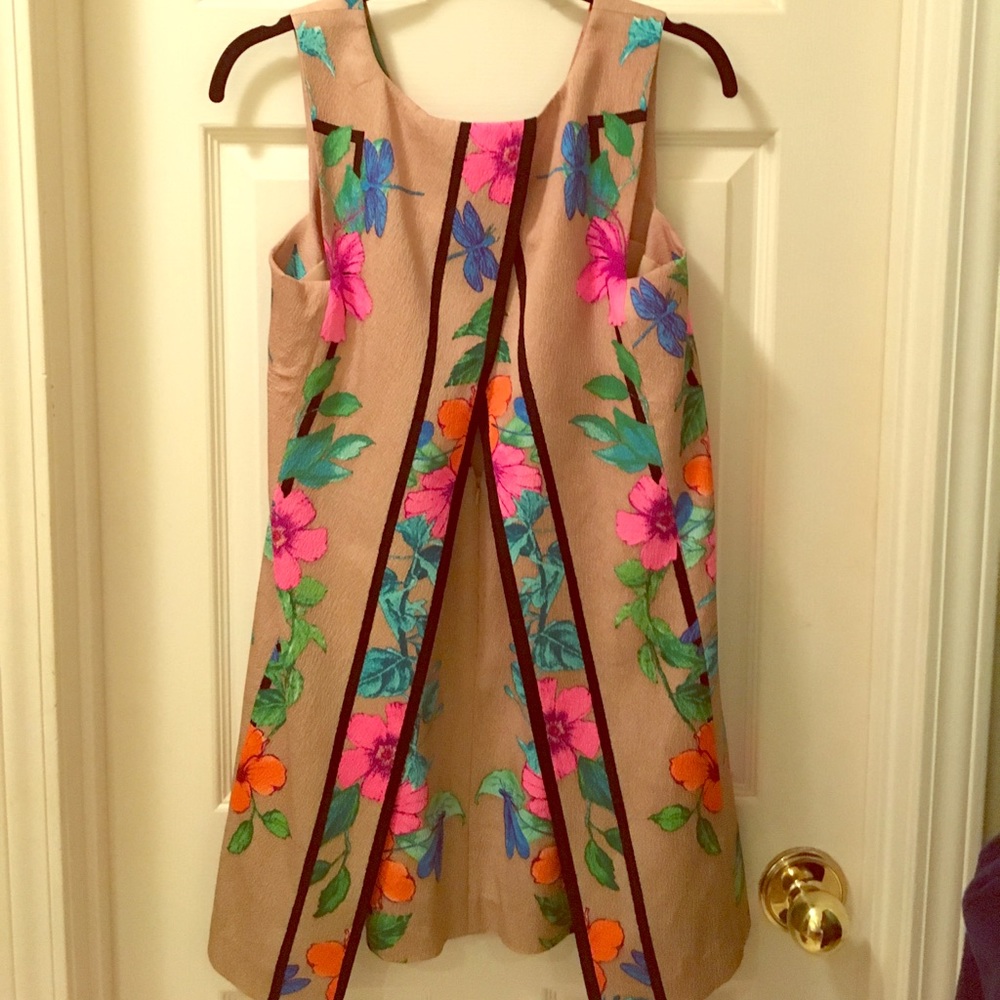 Tracy Reese Floral Fly Back Shift