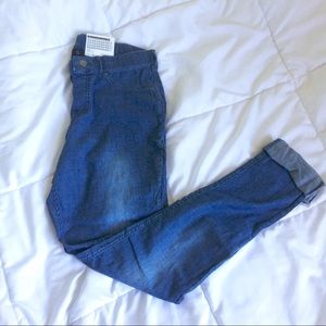 Denim skinny jeggings🌹