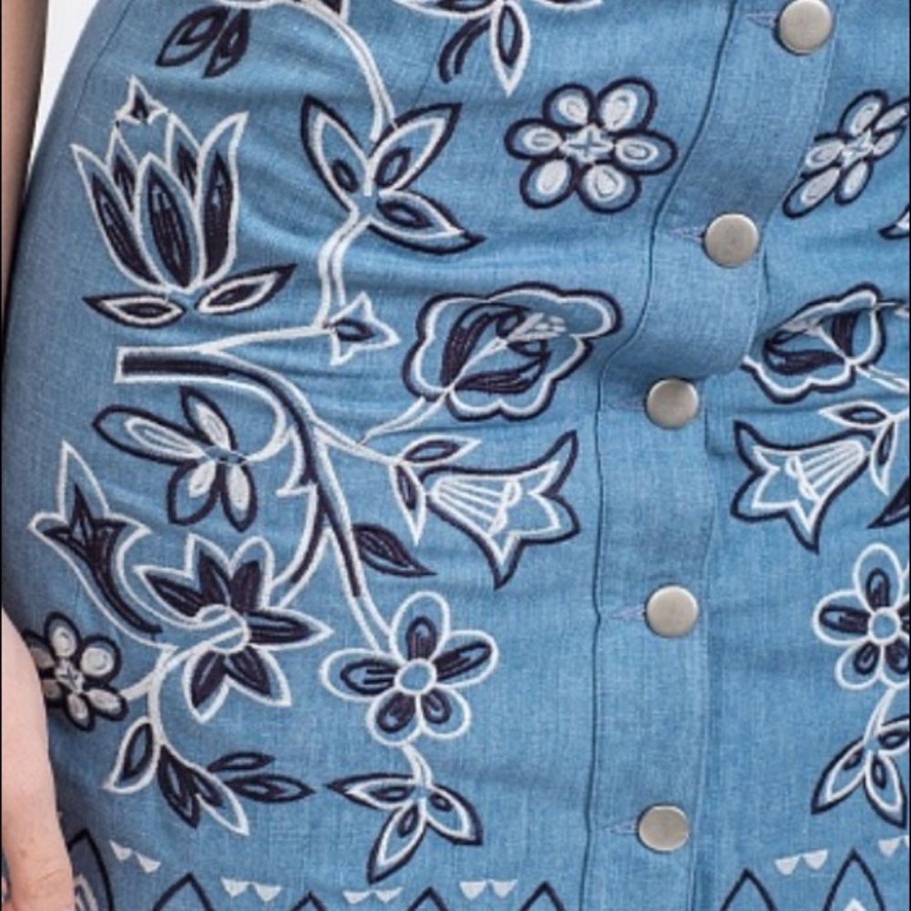 Embroidered skirt - Picture 2 of 2
