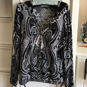 Perri ( New York) sweater with beads