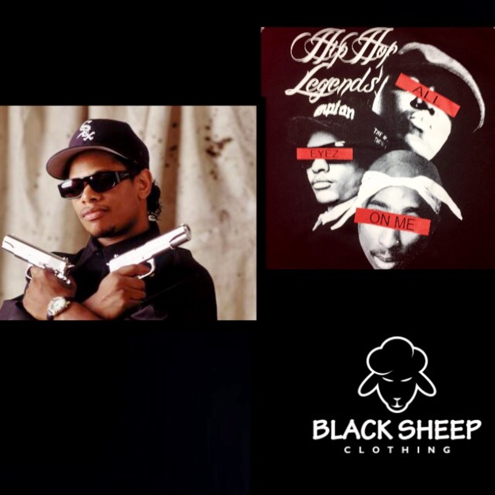 2PACโขEazy EโขBiggieโขLegends ofHip Hop Rap Tank - Picture 5 of 8