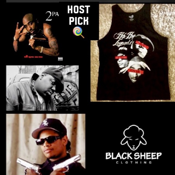 2PAC•Eazy E•Biggie•Legends ofHip Hop Rap Tank - Picture 2 of 8