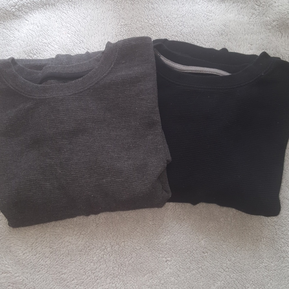 Bundle 2 Mens long John style Long sleeve shirt