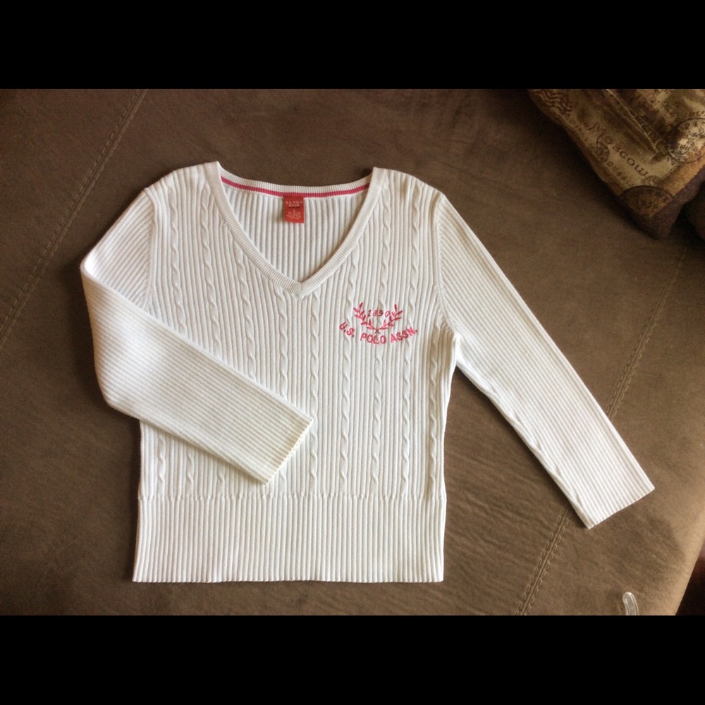 White polo shirt