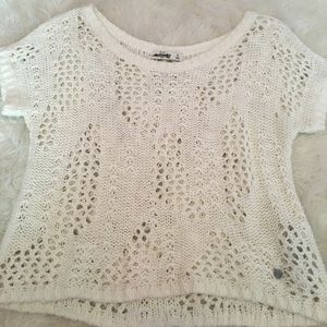 ABERCROMBIE SHORT SLEEVE SWEATER