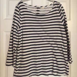 J. Crew Factory Nautical Striped T