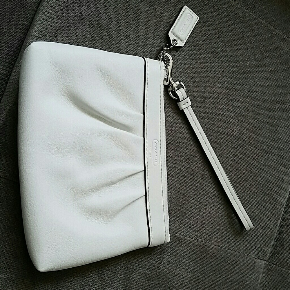 White Coach Wristlet