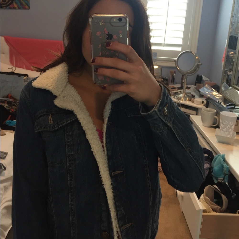 Forever 21 Cozy Jean Jacket