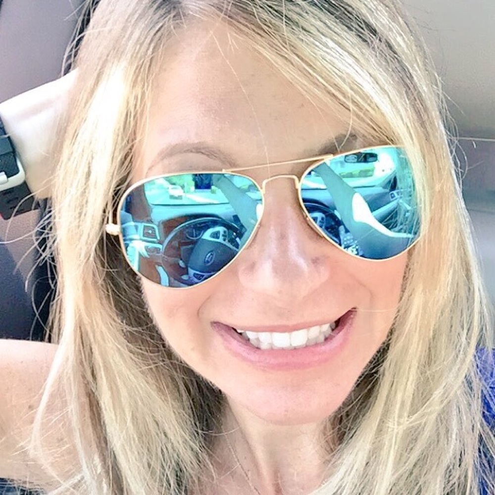 Ray-Ban Classic Aviators "Remix" in Blue Flash