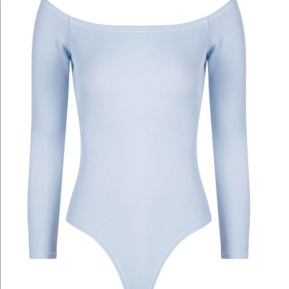 OFF THE SHOULDER long sleeves BODYSUIT - Picture 3 of 5