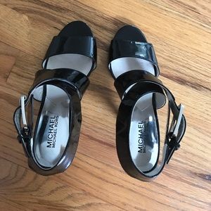 Michael Kors patent leather heels