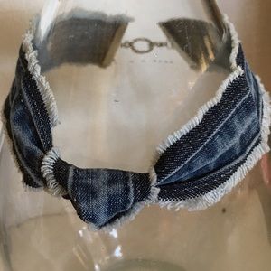 Up cycled denim blue jeans choker $5💵 with bundle