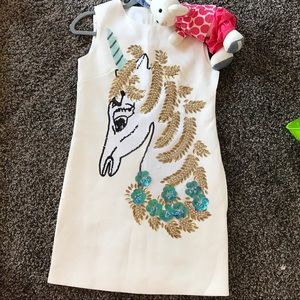 White dress!99% new.