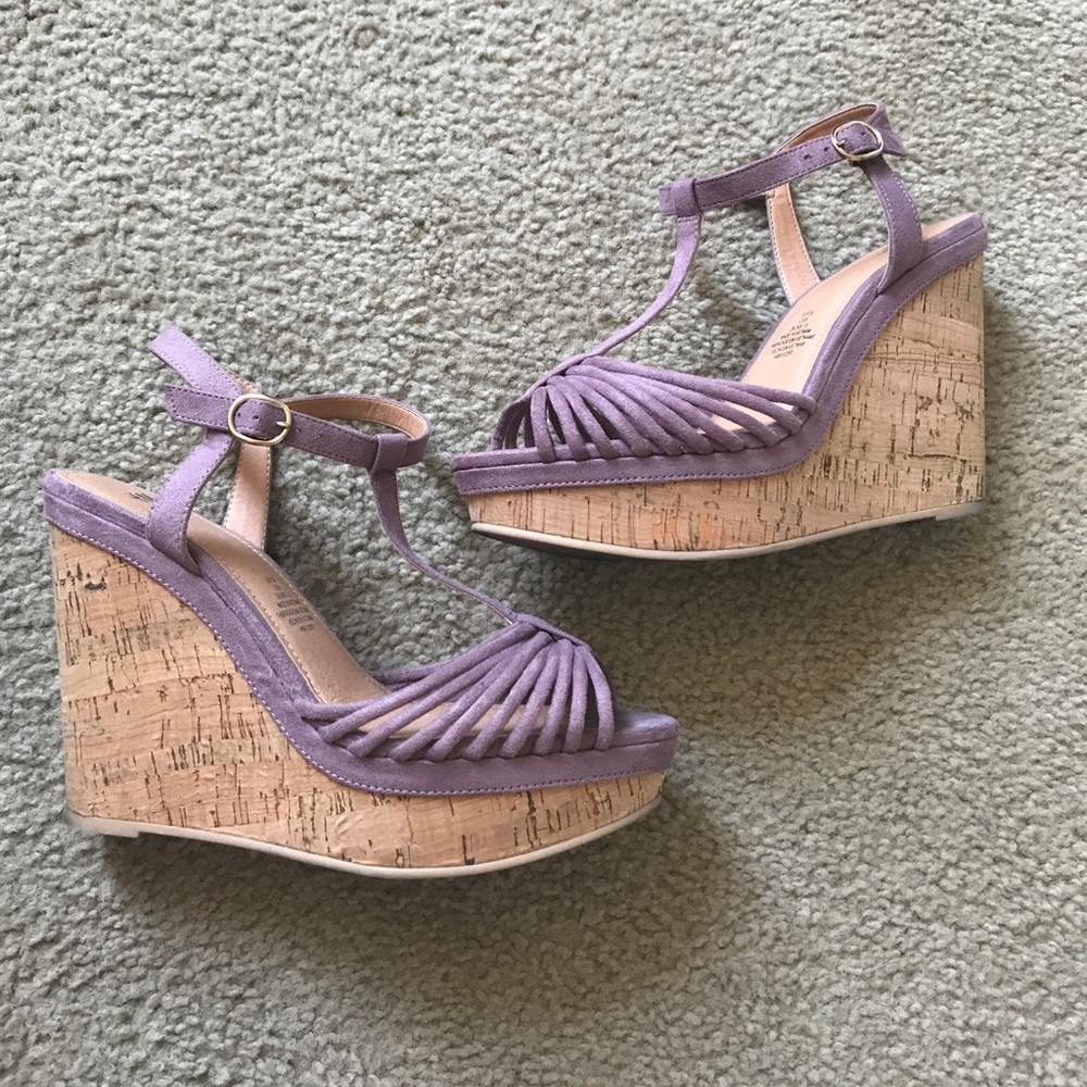 Purple wedges